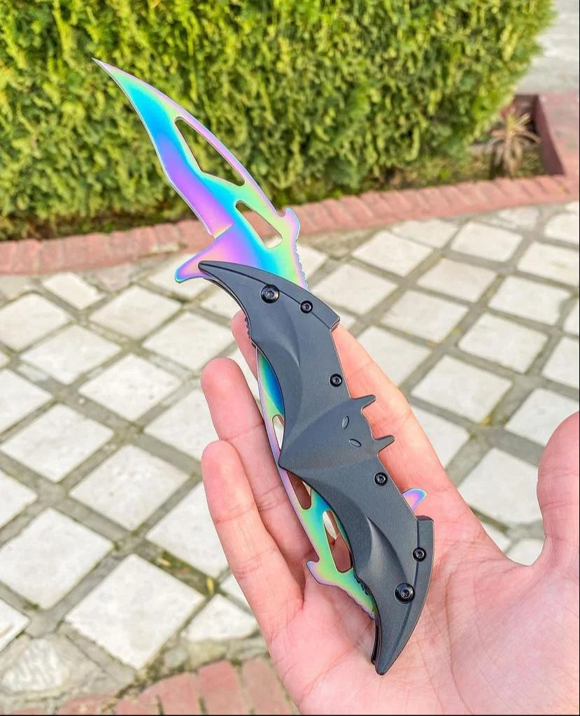 Batman Knife – Multi coloured Blades