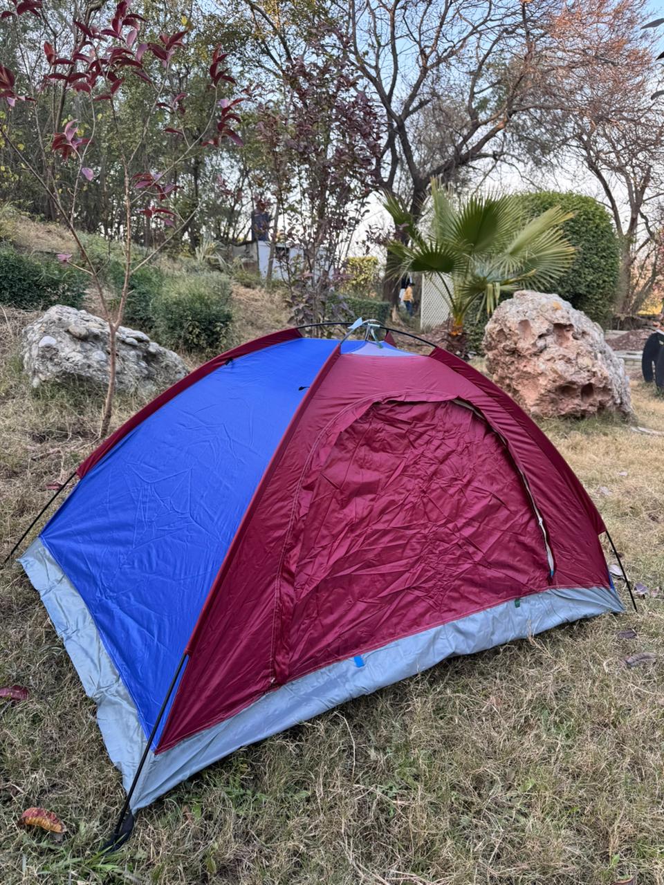 Waterproof 2 Person Dome Camping Tent – Lightweight Outdoor Backpacking & Hiking Shelter